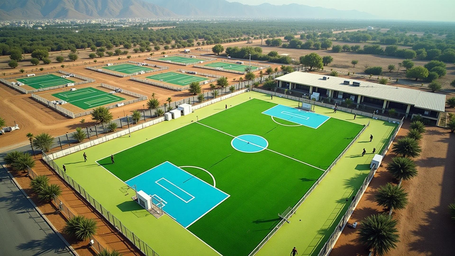 Professional sports venue facility